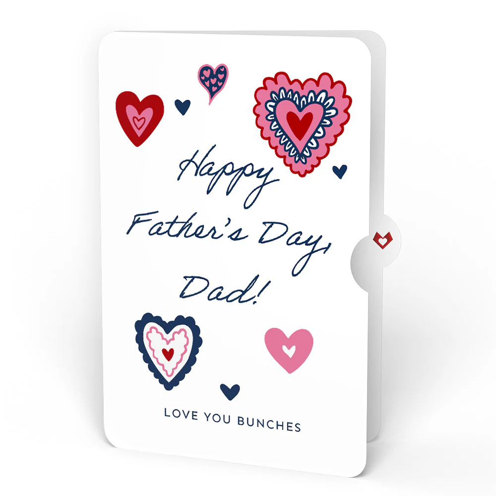 Whimsical Hearts Father's Day Light-Up Bouquet and Sentiment Set for Dad - Image 4