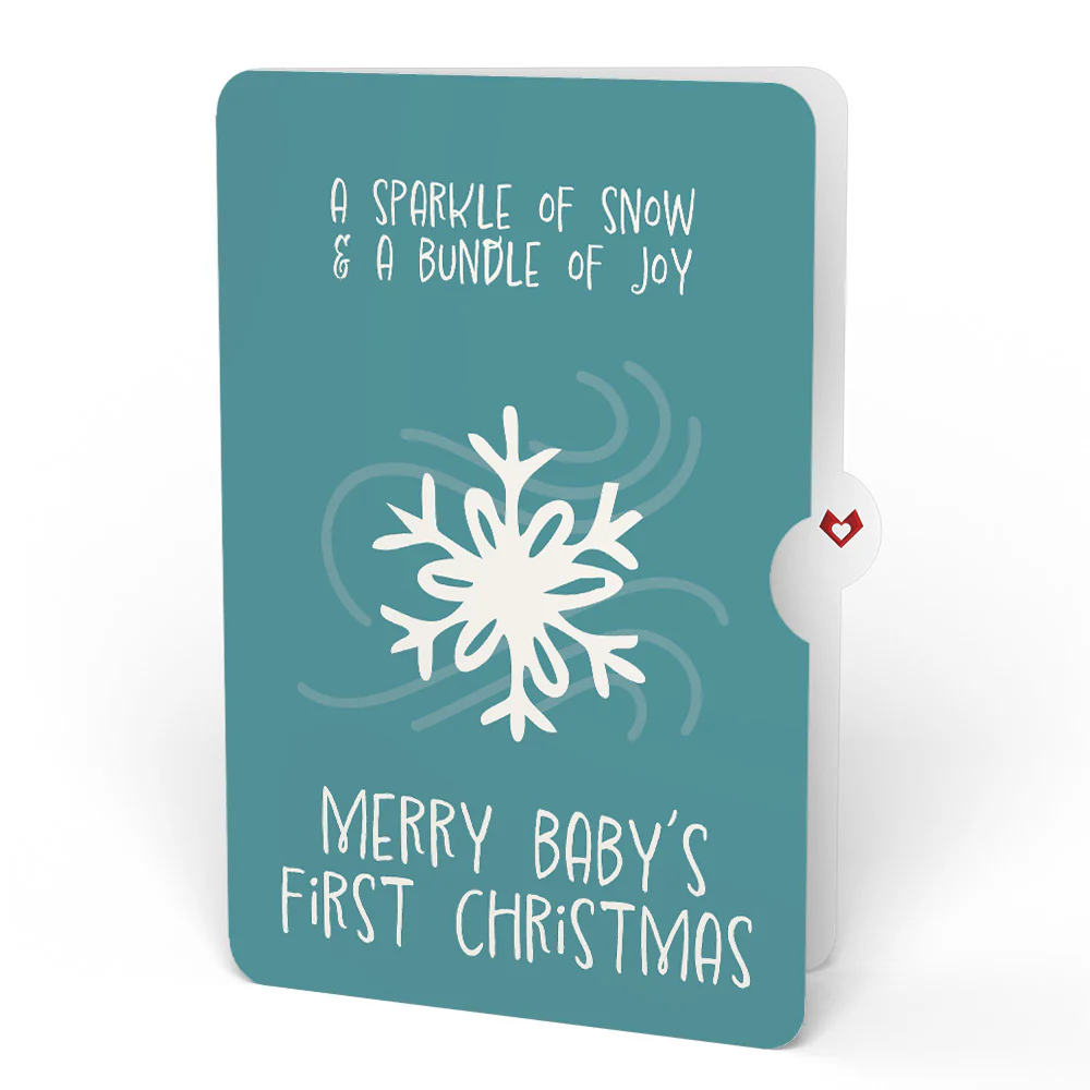 Winter Starlight Suncatcher Bouquet and Sentiment Set for Baby - Image 4