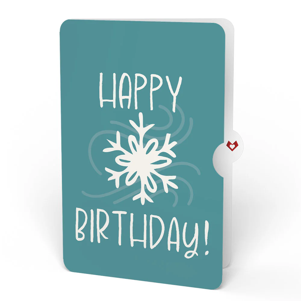 Winter Starlight Suncatcher Bouquet and Snowflake Birthday Sentiment Set - Image 4
