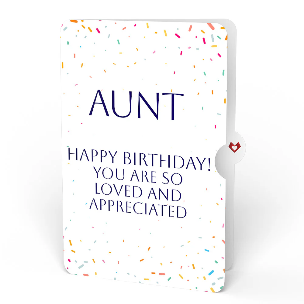 Wishing You a Happy Birthday Music and Lights Pop-Up Card and Sentiment Set for Aunt - Image 4