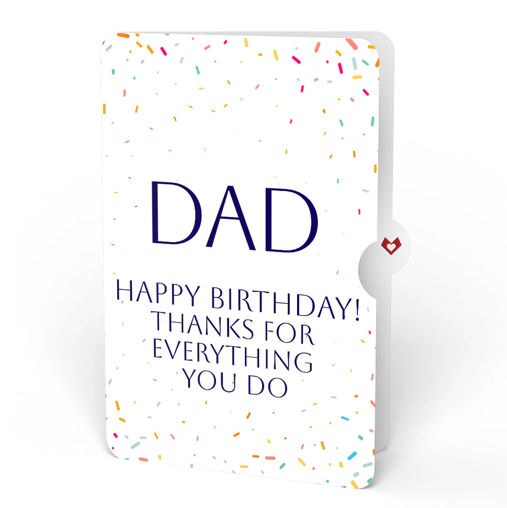 Wishing You a Happy Birthday Music and Lights Pop-Up Card and Sentiment Set for Dad - Image 4