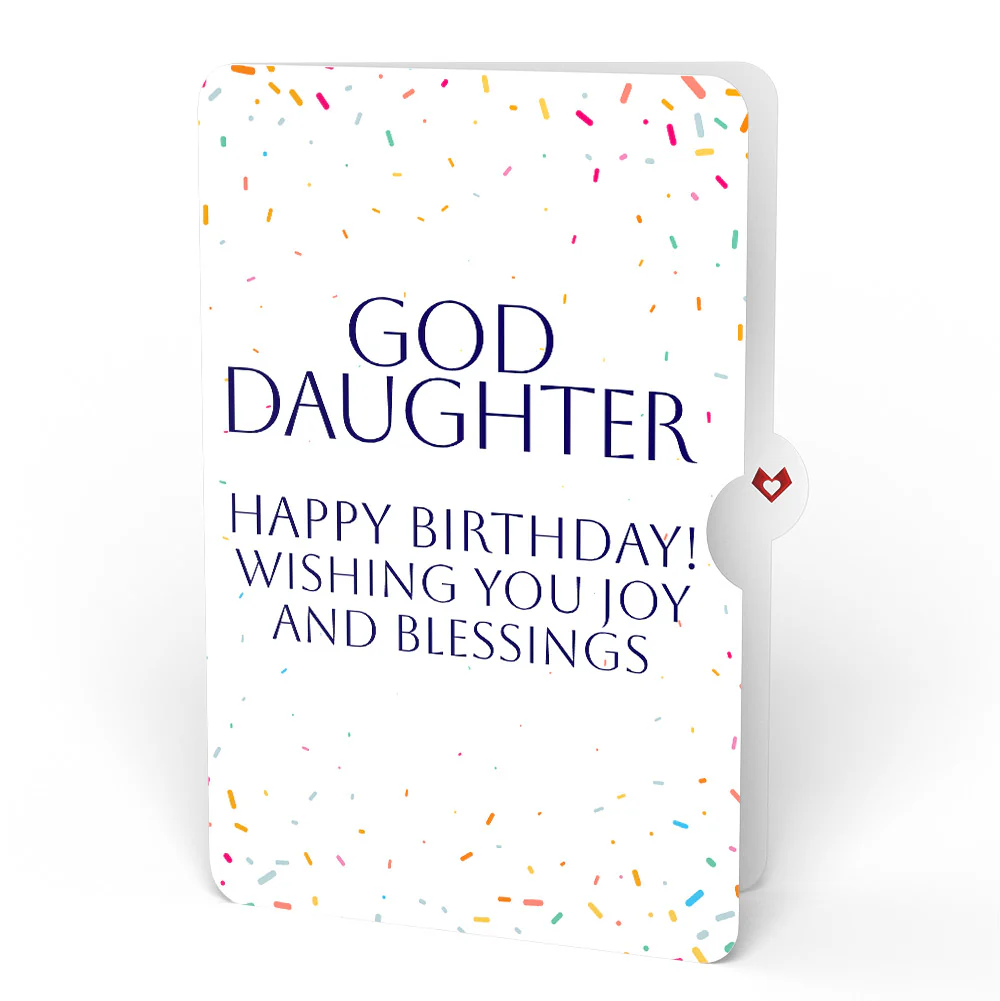 Wishing You a Happy Birthday Music and Lights Pop-Up Card and Sentiment Set for Goddaughter - Image 4