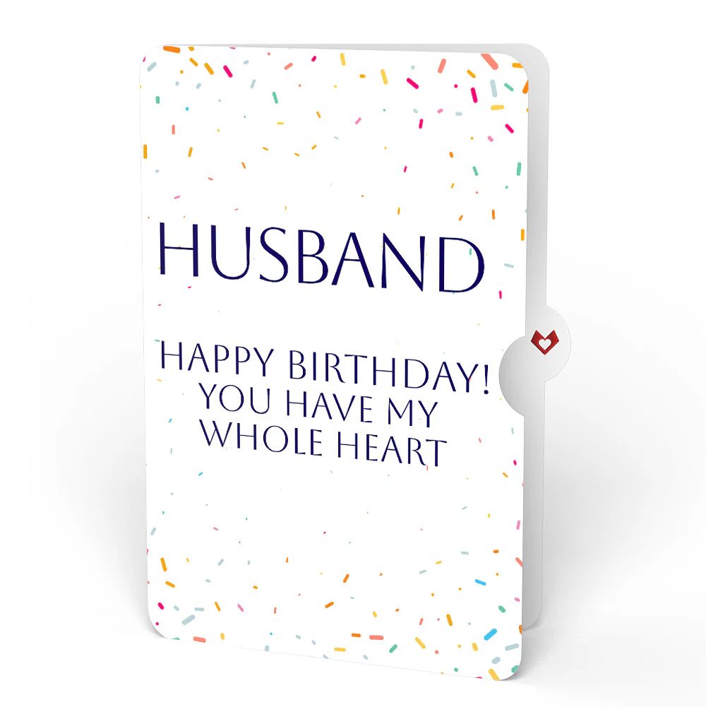 Wishing You a Happy Birthday Music and Lights Pop-Up Card and Sentiment Set for Husband - Image 4