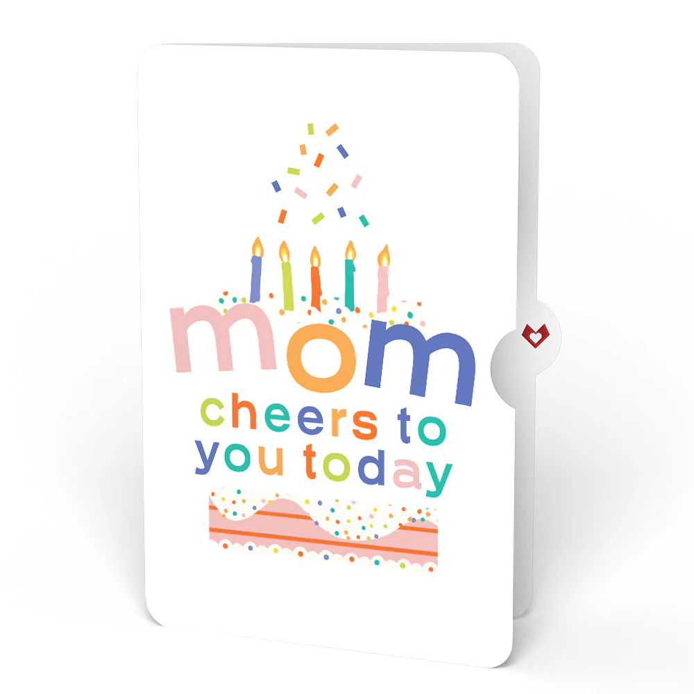 Wishing You a Happy Birthday Music and Lights Pop-Up Card and Sentiment Set for Mom - Image 4