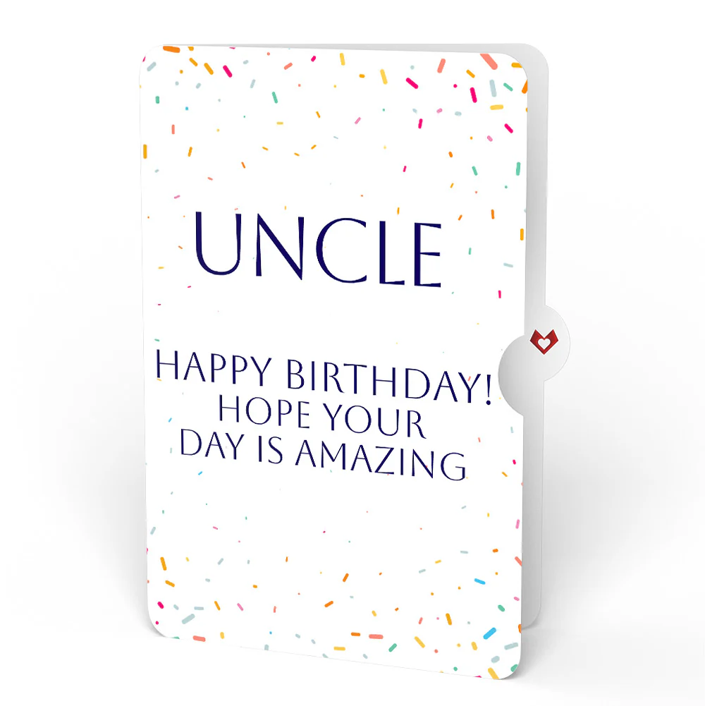 Wishing You a Happy Birthday Music and Lights Pop-Up Card and Sentiment Set for Uncle - Image 4