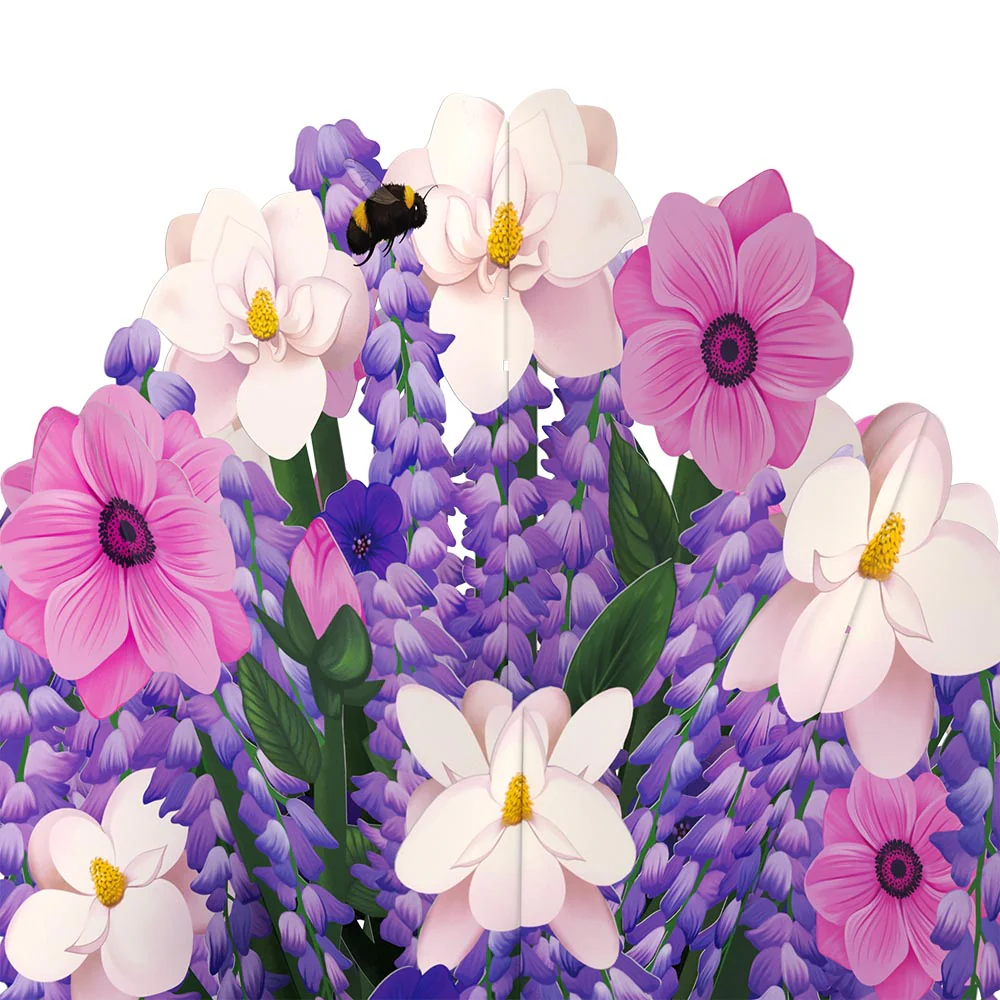 Wisteria Birthday Bouquet and Virgo Zodiac Sentiment Set - Image 3