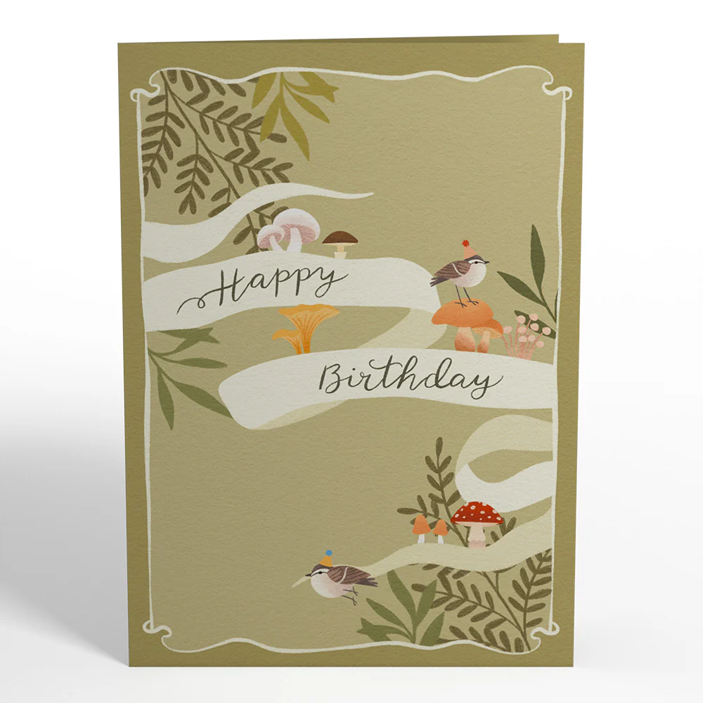 Woodland Birthday Party Pop-Up Card - Image 5