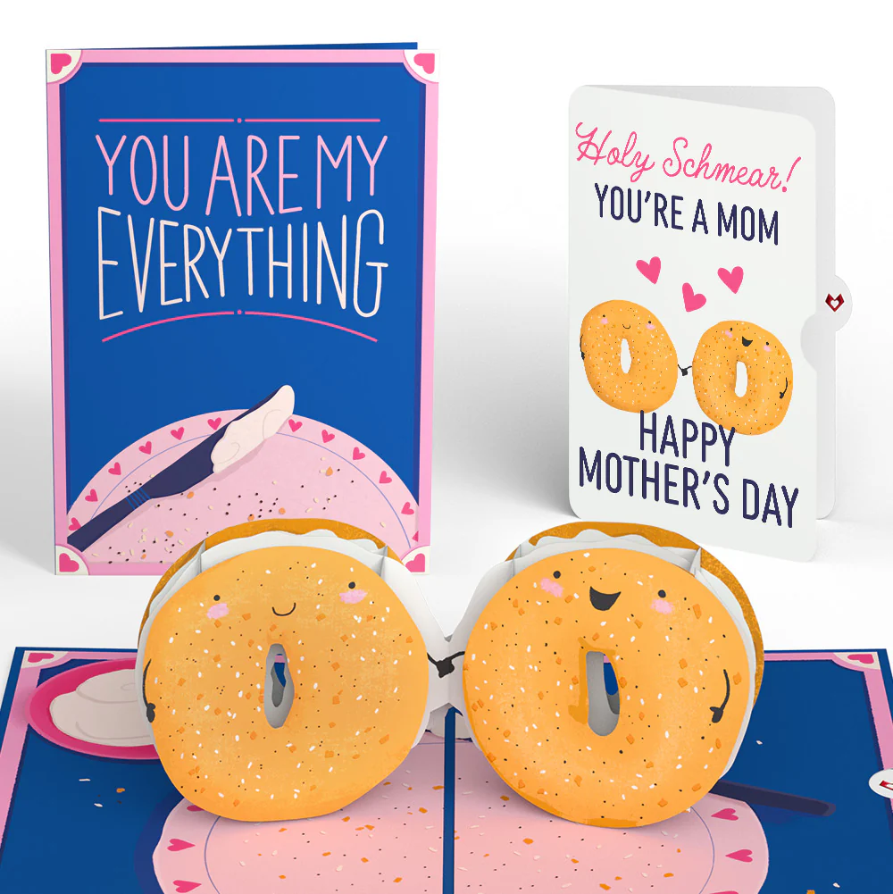 You Are My Everything Bagel Mother’s Day Pop-Up Card and Holly Schmear Sentiment Set