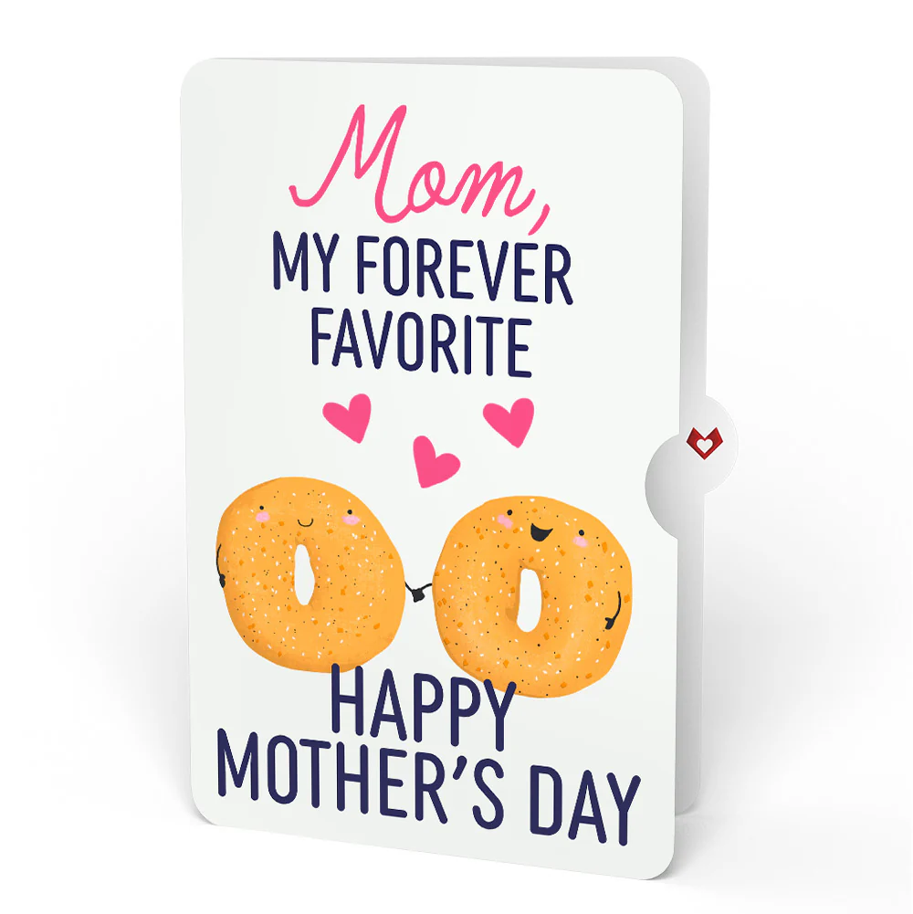 You Are My Everything Bagel Mother’s Day Pop-Up Card and Sentiment Set for Mom - Image 4