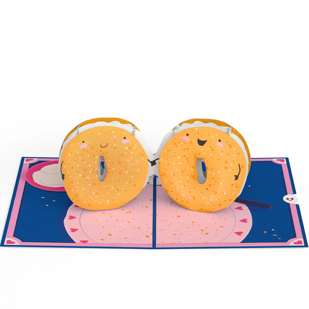 You Are My Everything Bagel Pop-Up Card - Image 4