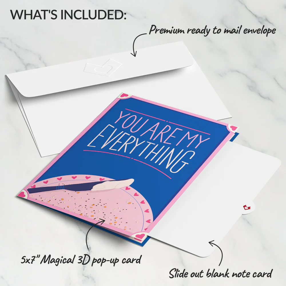 You Are My Everything Bagel Pop-Up Card - Image 6