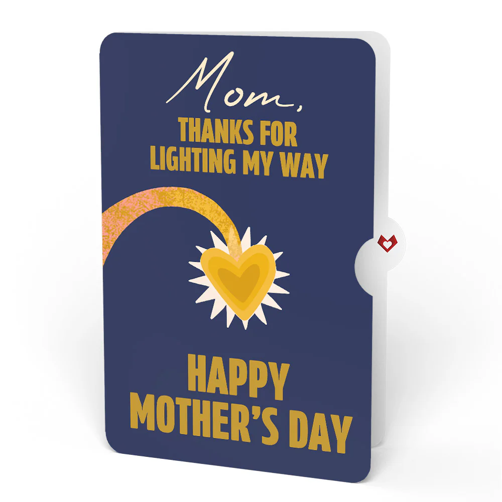 You Are My Sunshine Anglerfish Mother's Day Pop-Up Card and Angler Glow Lighting My Way Sentiment Set for Mom - Image 4