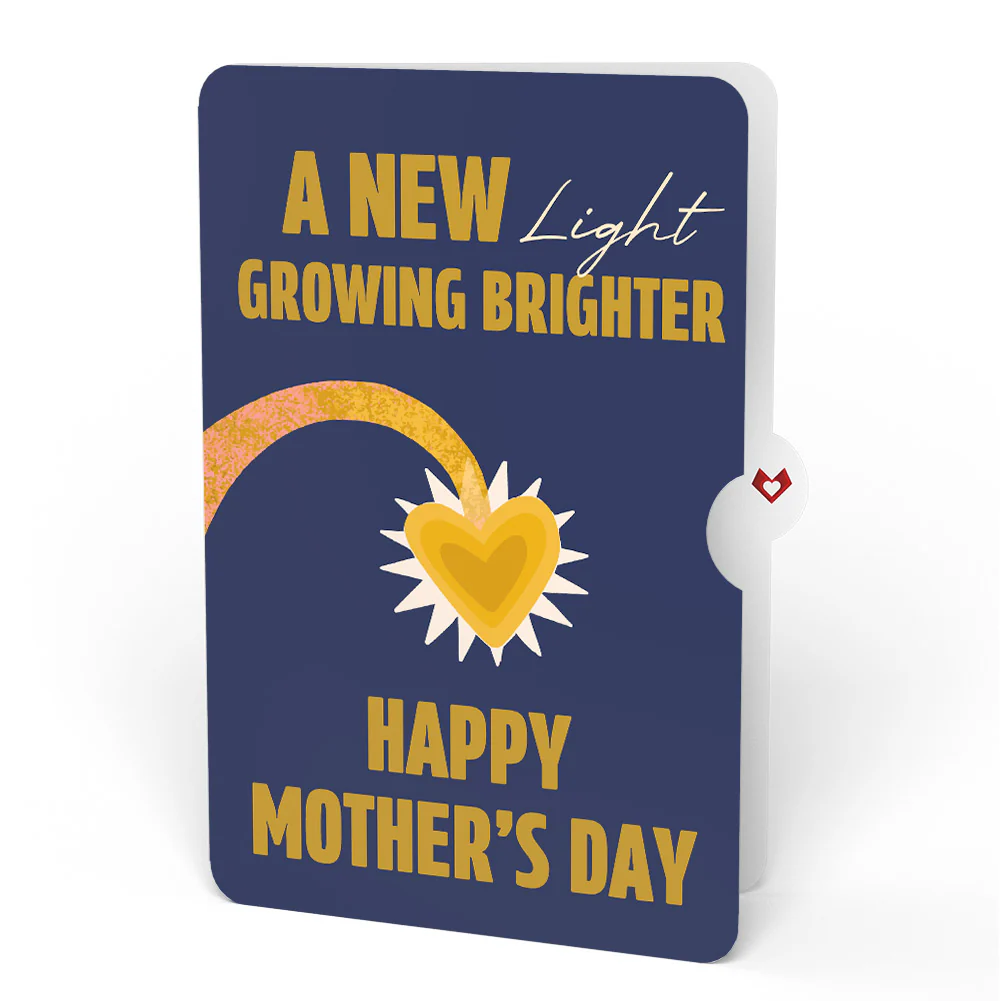You Are My Sunshine Anglerfish Mother's Day Pop-Up Card and Sentiment Set for New Mom - Image 4