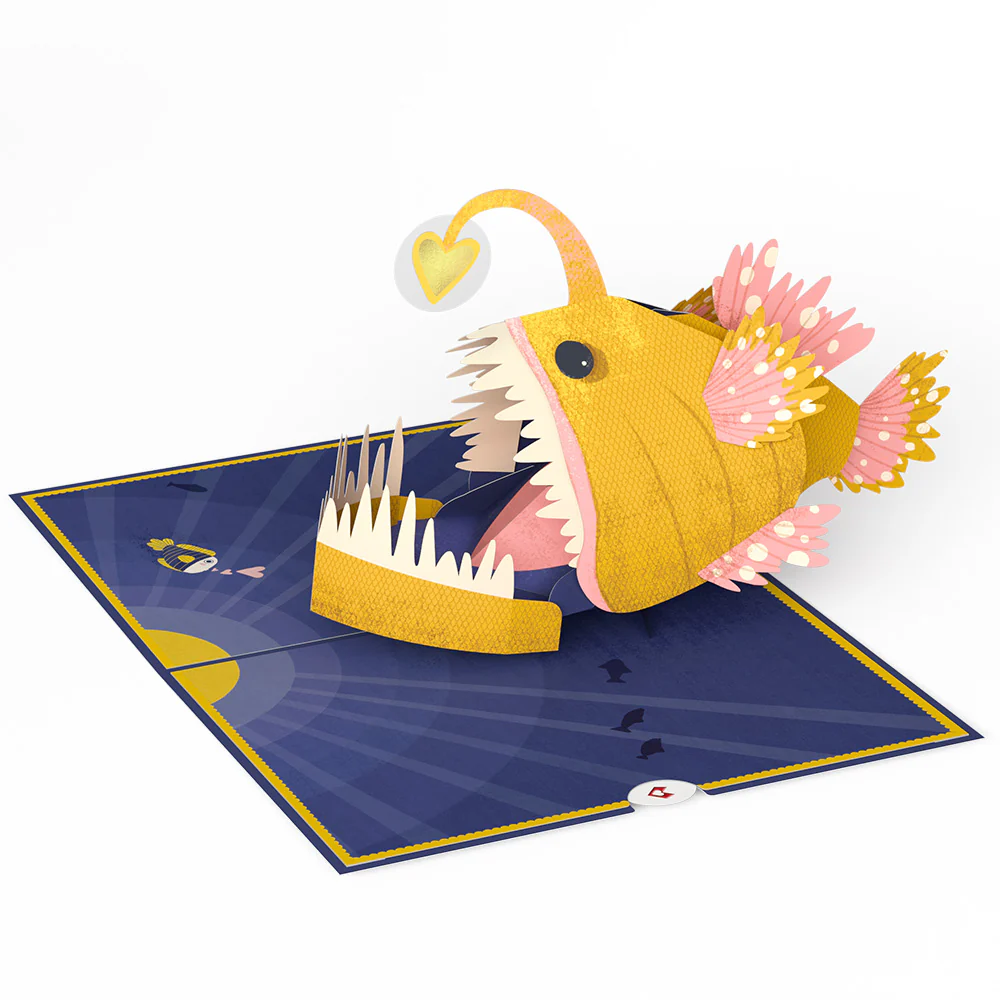You Are My Sunshine Anglerfish Pop-Up Card - Image 4