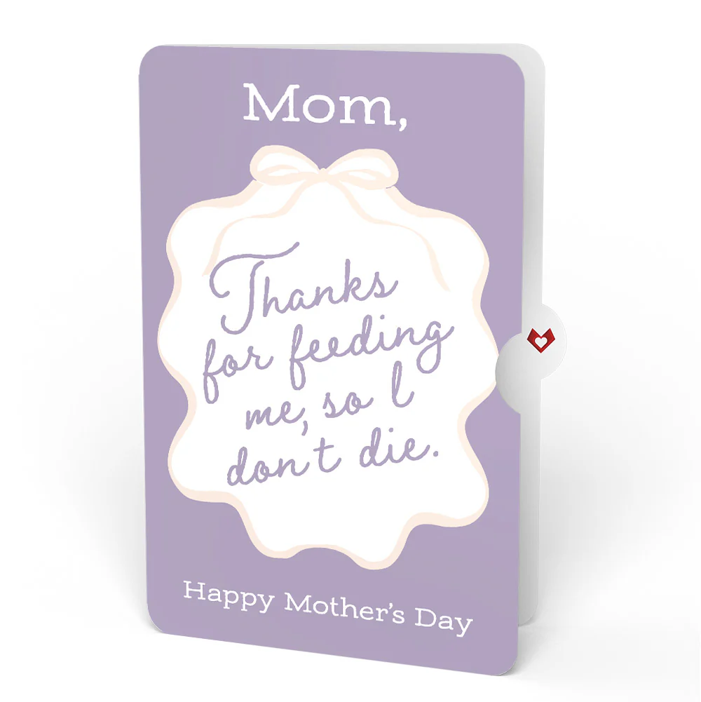 You Bake the World a Better Place Mother’s Day Pop-Up Card and Sentiment Set for Mom - Image 4