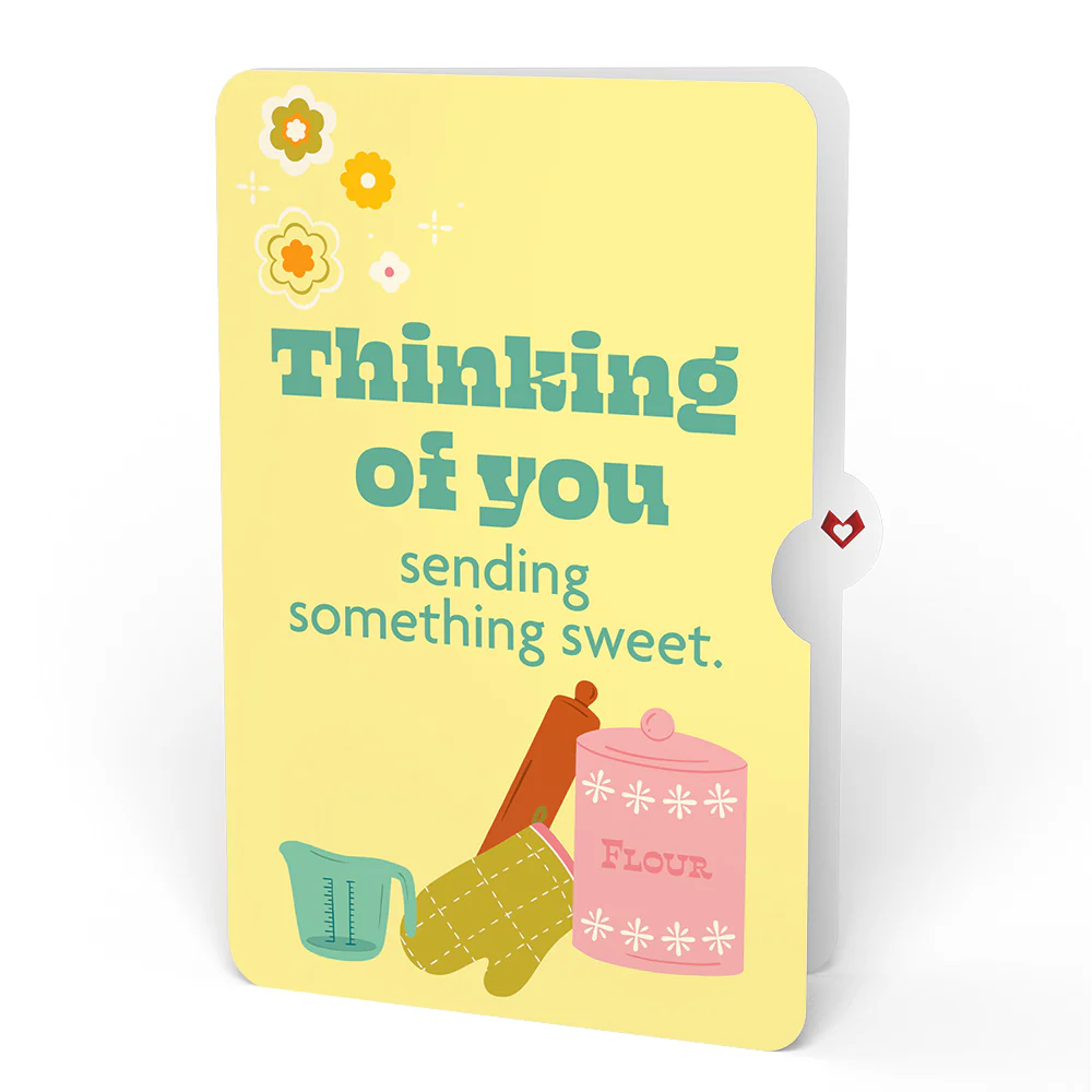 You Bake the World a Better Place Thinking of You Pop-Up Card and Sentiment Set - Image 4