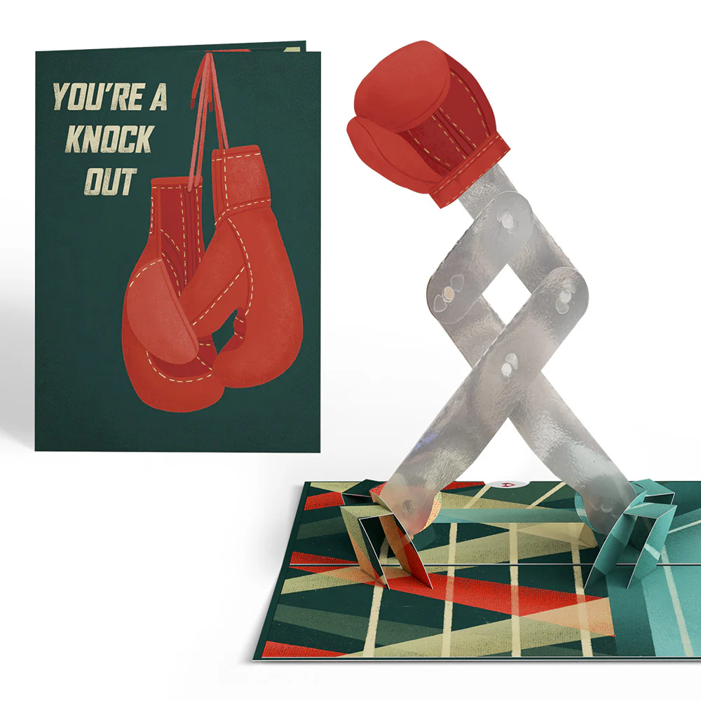 You're a Knock Out Pop-Up Card - Image 2