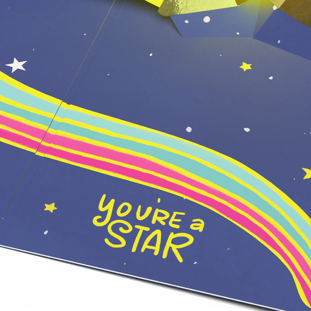 You're a Star Light-Up Pop-Up Card - Image 4