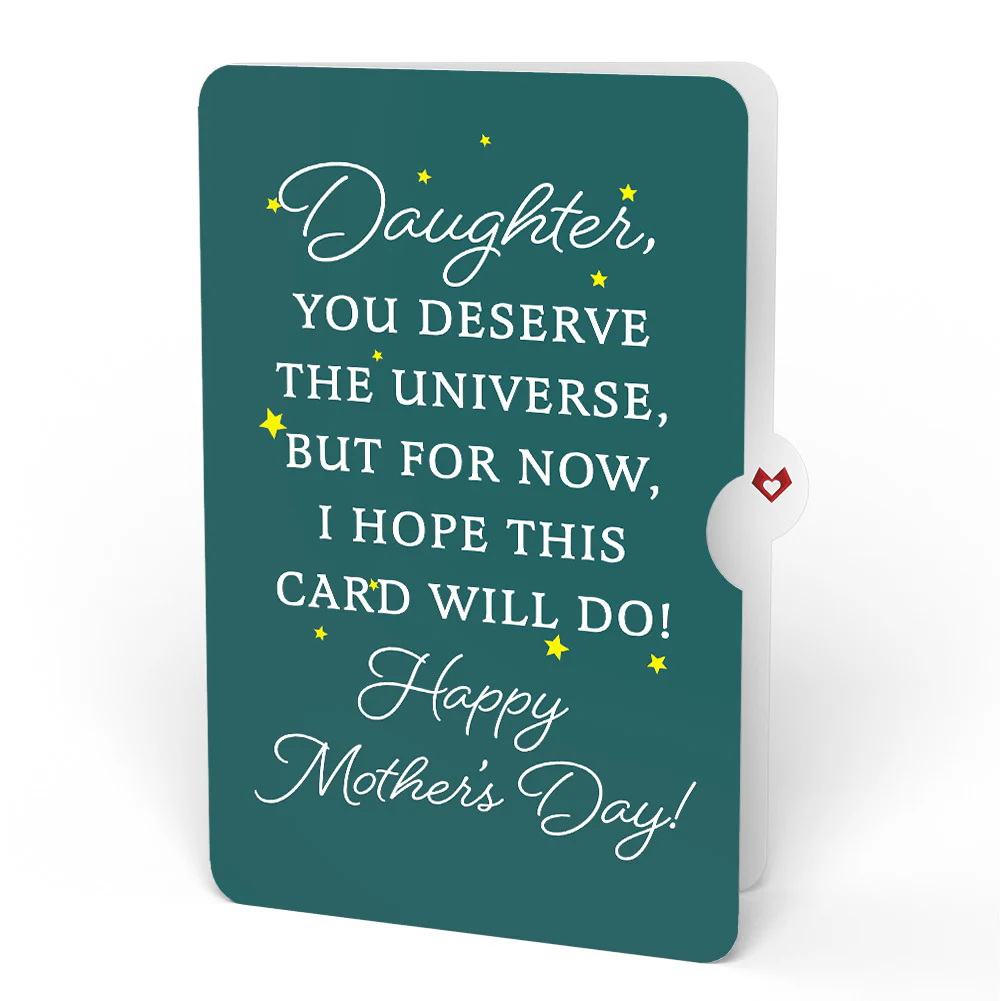 You're a Star Mother's Day Pop-Up Card and Sentiment Set for Daughter - Image 4