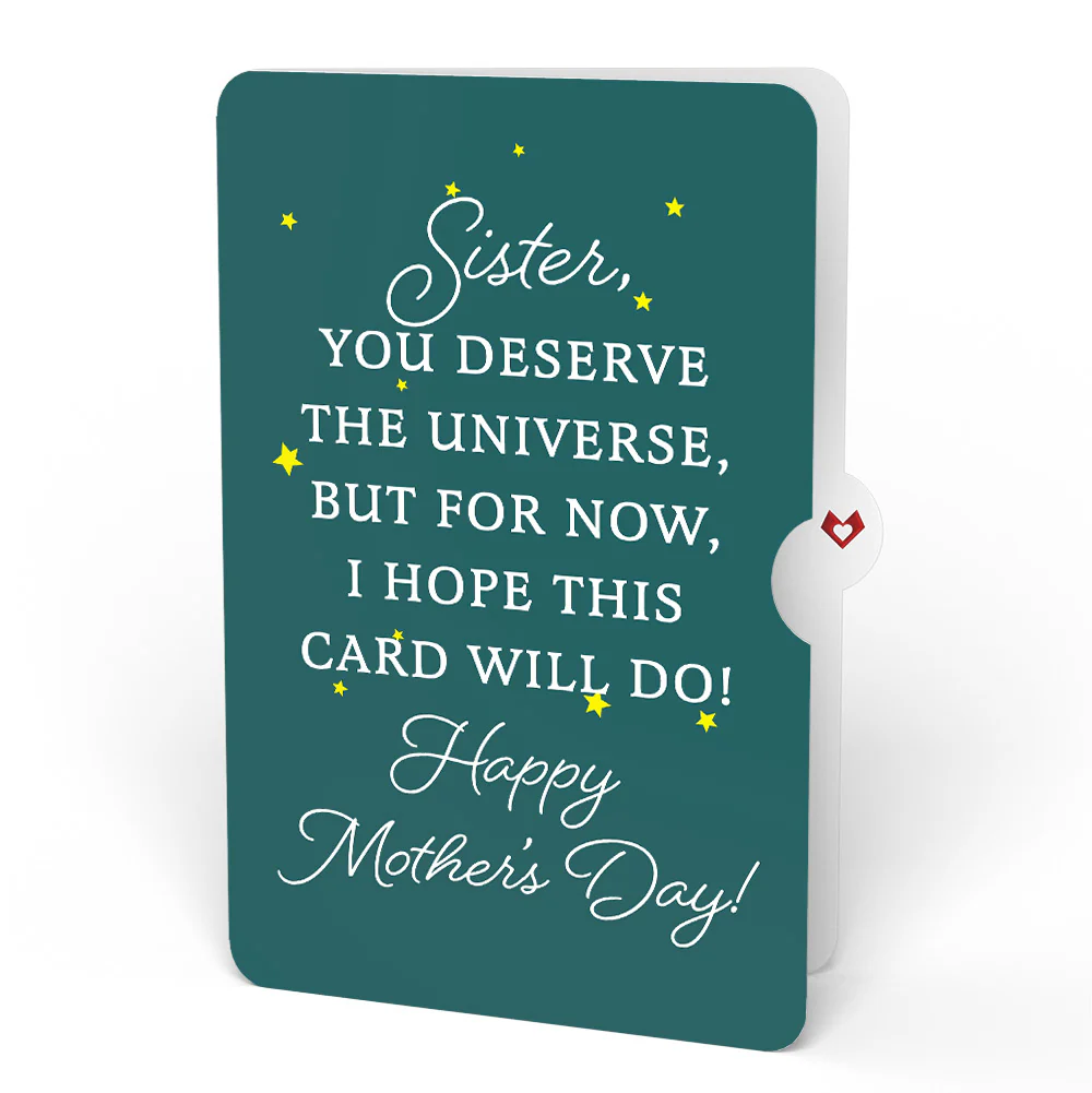 You're a Star Mother's Day Pop-Up Card and Sentiment Set for Sister - Image 4