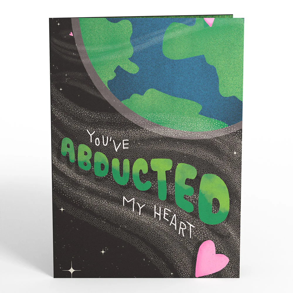 You've Abducted My Heart Light-Up Pop-Up Card - Image 5