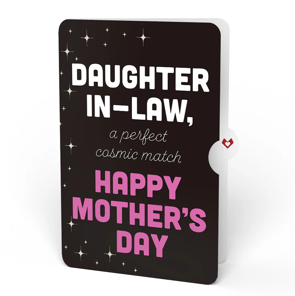 You've Abducted My Heart Mother’s Day Light-Up Pop-Up Card and Sentiment Set for Daughter-in-law - Image 4