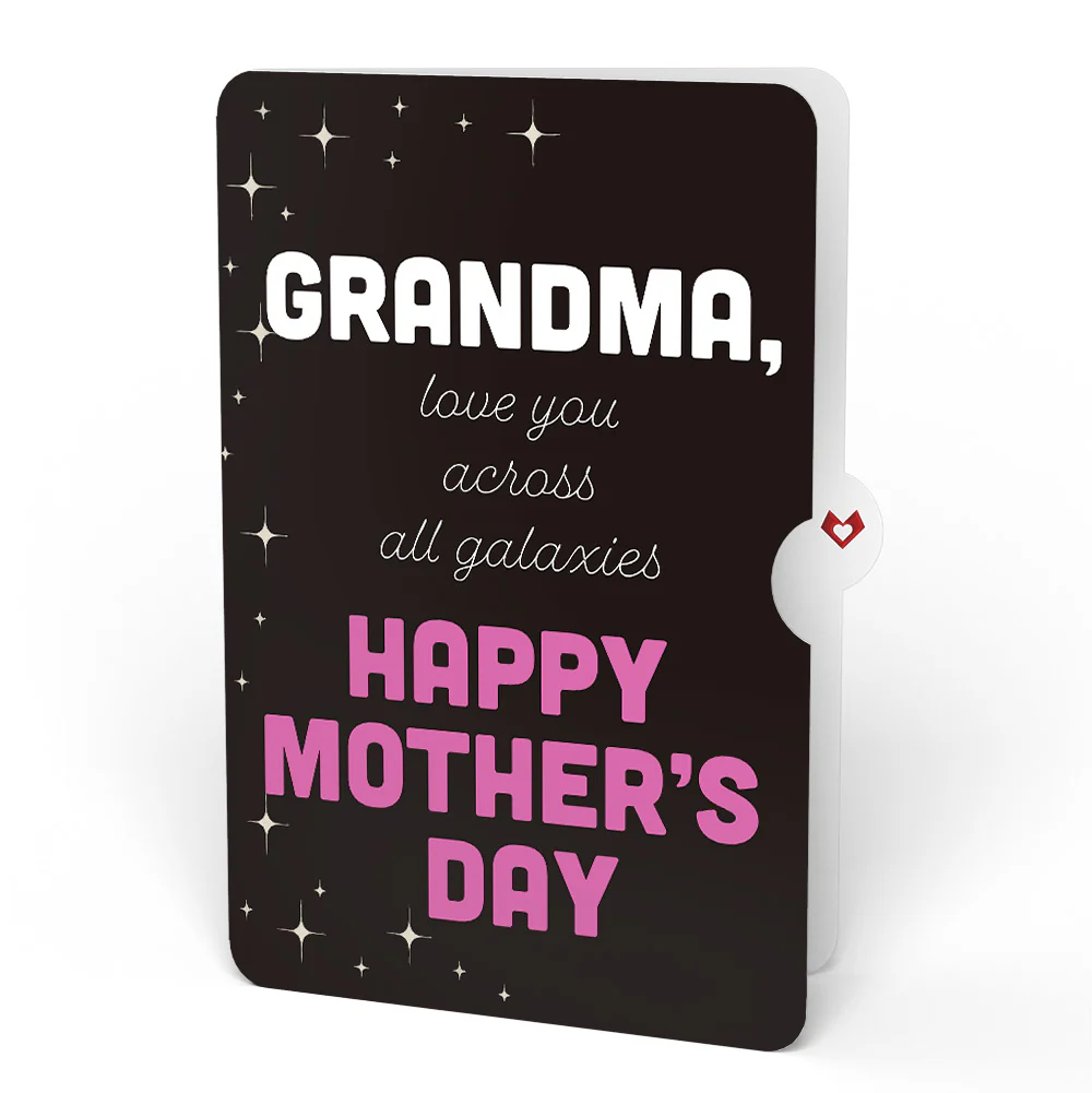 You've Abducted My Heart Mother’s Day Light-Up Pop-Up Card and Sentiment Set for Grandmother - Image 4